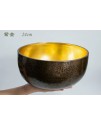 24CM 尼泊爾手工 紫金缽 紫金頌缽 Singing Bowl